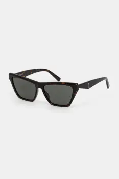 Saint Laurent ochelari de soare culoarea negru, SL M103 imagine