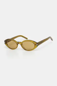 Saint Laurent ochelari de soare culoarea verde, SL 567 imagine