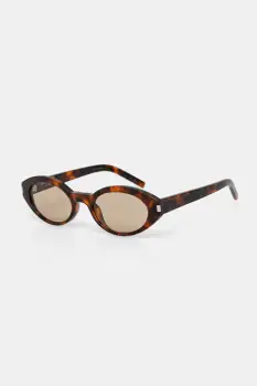 Saint Laurent ochelari de soare culoarea verde, SL 567 imagine