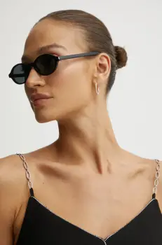 Saint Laurent ochelari de soare femei, culoarea negru, SL 751 JEANNE imagine