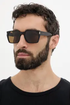 Saint Laurent ochelari de soare patrati pentru barbati imagine