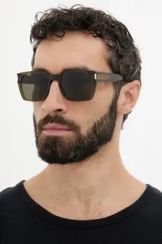 Saint Laurent ochelari de soare patrati pentru barbati imagine