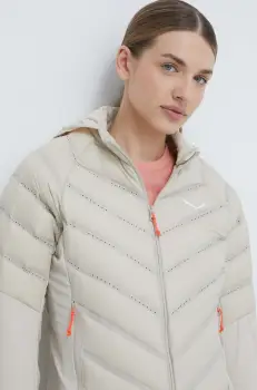 Salewa geaca sport din puf Agner Hybrid culoarea bej, 00-0000028019 imagine