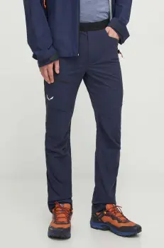 Salewa pantaloni de exterior Agner Light 2 DST culoarea albastru marin imagine