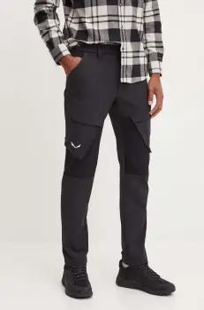 Salewa pantaloni de exterior Puez culoarea gri, 00.0000028482 imagine