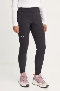 Salewa pantaloni de exterior Puez Warm Durastretch Cargo culoarea bordo, 00.0000028483 imagine