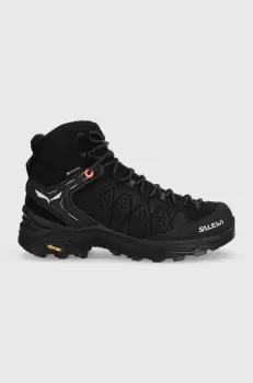 Salewa pantofi Alp Trainer 2 Mid GTX femei, culoarea negru imagine
