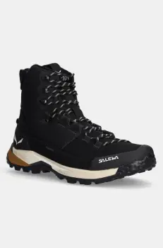 Salewa pantofi Puez Winter Mid PTX barbati, culoarea negru, izolat, 00.0000061447 imagine