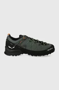 Salewa pantofi Wildfire 2 barbati, culoarea verde imagine