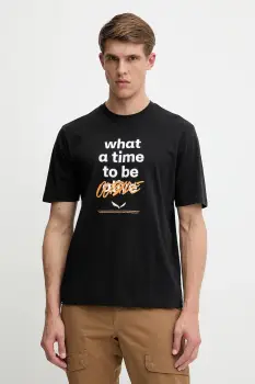 Salewa tricou Eagle Outside culoarea negru, cu imprimeu, 00.0000029108 imagine