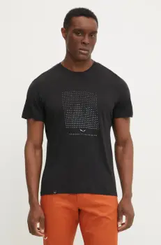 Salewa tricou sport Eagle culoarea negru, cu imprimeu, 00.0000028901 imagine