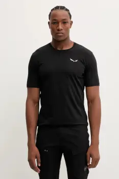 Salewa tricou sport Eagle Vocab culoarea negru, uni, 00.0000029198 imagine