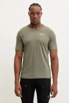 Salewa tricou sport Eagle Vocab culoarea verde, uni, 00.0000029198 imagine