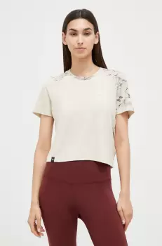 Salewa tricou sport Lavaredo Hemp culoarea bej imagine