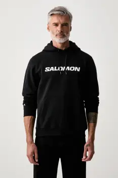 Salomon hanorac cu gluga pentru barbati cu bumbac imagine