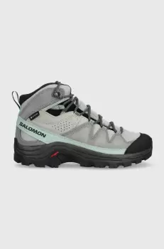 Salomon pantofi Quest Rove GTX femei, culoarea gri, izolare usoara imagine