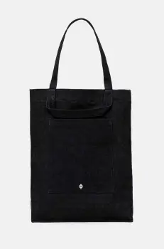 Samsoe Samsoe geanta de bumbac SALUCCA culoarea negru, U24300002 imagine