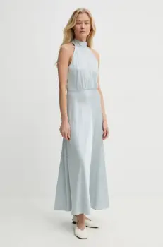 Samsoe Samsoe rochie Rheo maxi, evazati, F20500071 imagine