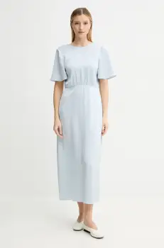 Samsoe Samsoe rochie SALUCINDY maxi, evazati, F25100014 imagine