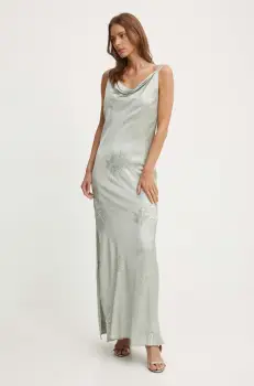 Sandro Ferrone rochie culoarea verde, maxi, evazati, SFS150XBDTEA imagine