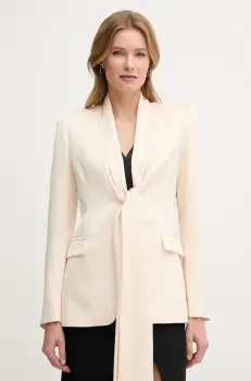 Sandro Ferrone sacou culoarea bej, un singur rand de nasturi, uni, S23XBEBORIELLO imagine