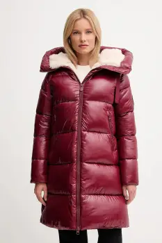 Save The Duck geaca BELLA culoarea bordo, de iarna, D42414W.LOVE21 imagine