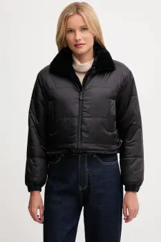 Save The Duck geaca cu doua fete YUKI culoarea negru, de iarna, D32492W.FURY21 imagine