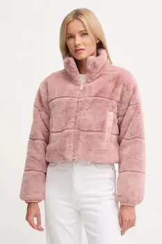 Save The Duck geaca cu doua fete YUKI culoarea roz, de iarna, D32492W.FURY21 imagine
