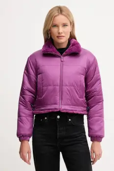 Save The Duck geaca cu doua fete YUKI culoarea violet, de iarna, D32492W.FURY21 imagine