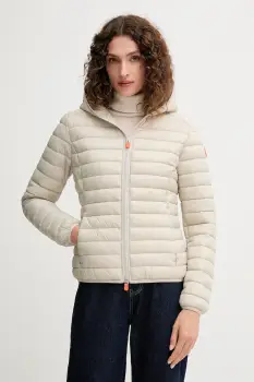 Save The Duck geaca DAISY culoarea bej, de tranzitie, D33620W.GIGA01 imagine