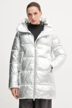 Save The Duck geaca GERDA culoarea argintiu, de iarna, D42381W.ICED21 imagine