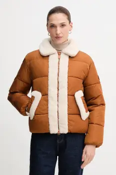 Save The Duck geaca HONEY culoarea maro, de iarna, D32338W.MEGA21 imagine