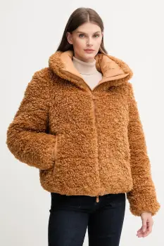 Save The Duck geaca KENNIE culoarea maro, de iarna, D31990W.CURL21 imagine