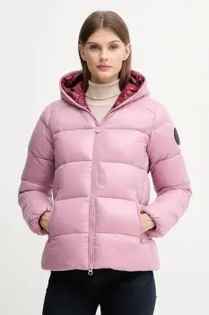 Save The Duck geaca LOIS culoarea roz, de iarna, D38090W.LOVE21 imagine