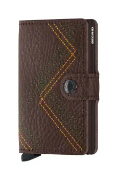 Secrid portofel culoarea maro, MSt-Linea Espresso imagine