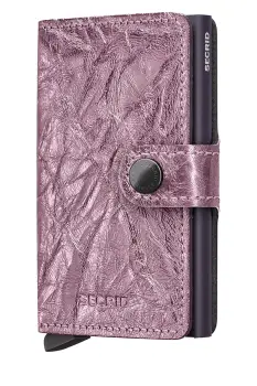 Secrid portofel de piele CRUNCH culoarea auriu, MCr-Gold imagine