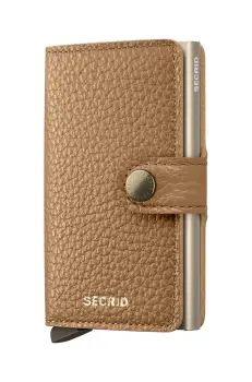 Secrid portofel de piele culoarea bej, MPe-Cappuccino imagine