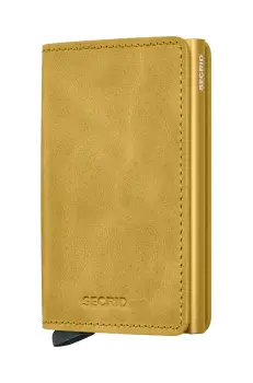 Secrid portofel de piele culoarea galben, SV-Yellow imagine