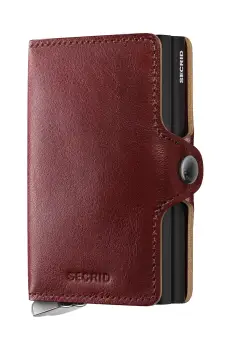 Secrid portofel de piele culoarea maro, TBc-Brown imagine