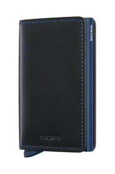 Secrid portofel de piele culoarea negru, SO-Black-Navy imagine