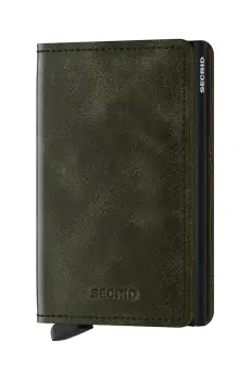 Secrid portofel de piele culoarea portocaliu, SV-Orange imagine