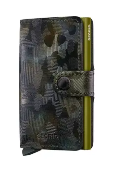 Secrid portofel de piele culoarea verde, MJu-Moss imagine