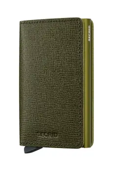 Secrid portofel de piele culoarea verde, SC-Kelp imagine