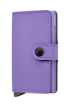 Secrid portofel de piele culoarea violet, MYp-Lilac imagine