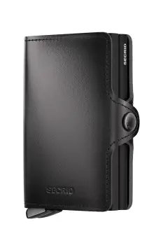 Secrid portofel de piele DUSK culoarea negru imagine