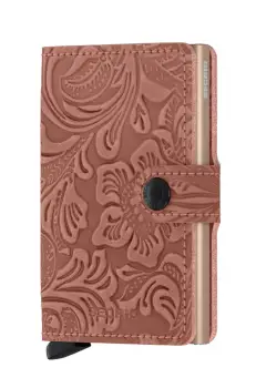 Secrid Portofel de piele femei, culoarea roz imagine