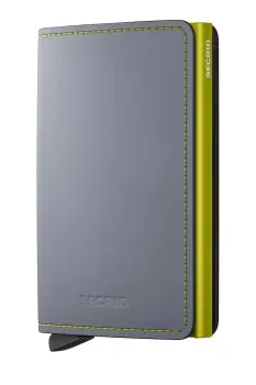 Secrid portofel de piele MATTE culoarea negru imagine