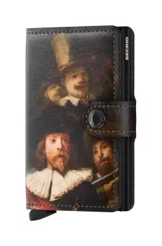 Secrid portofel de piele Miniwallet Art Night Watch imagine