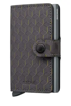 Secrid portofel OPTICAL culoarea negru, Portfel Secrid Miniwallet Optical MOP-BLACK-TITANIUM imagine