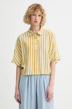 Sessun bluza tip camasa de dama cu vascoza imagine